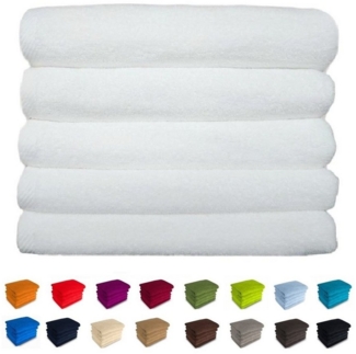 MatratzenL.A.B® Handtücher Rimini 500 g/m² Blauer Schwan®, Gästetuch 30x50 cm,Handtuch 50x100 cm,Duschtuch70x140 cm,Badematte