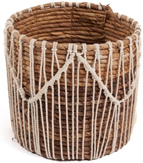 Der Macra-Mazing Korb - Natur Weiß - L - Naturweiß - 20x20x20cm