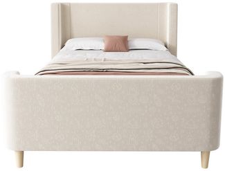 BlingBin Einzelbett (1-tlg, Kinderbett Polsterbett 90 x 200 cm mit kosmischem Muster), Für Jungen & Mädchen, Samt (Ohne Matratze)