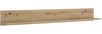 Wandboard Livia / Luci , Holzwerkstoff , Holzfarben , 160 x 20 x 20 cm