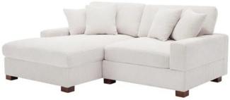 HTI-Living Ecksofa Ecksofa mit Ottomane links Xenia, Stück 1 Teile, Couch Zweisitzer