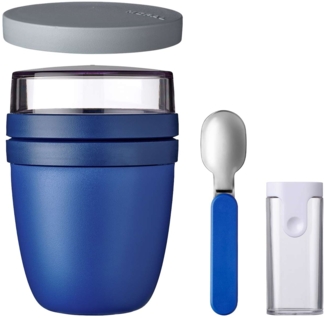 Mepal ELLIPSE Lunchpot Switch + Klapplöffel Vivid Blue
