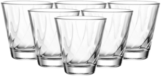Leonardo TWIST Trinkglas 215 ml 6er Set