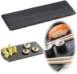 Buffetplatte aus Schiefer - 38 x 13cm