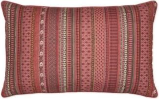 Pip Studio Zierkissen Rechteckig Ribbon Quilted Rot (40x60 cm) 248160