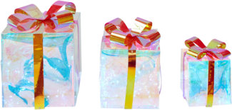 Weihnachtsdekoration LED CAPELLA Weihnachtsgeschenke 15 20 25 cm Bunt