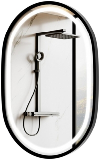 MODFU Wandspiegel LED Badspiegel mit Anti-Beschlag-Funktion (LED Modern Spiegel Beleuchtung, 1-St), für Wohnzimmer Schlafzimmer Badezimmer