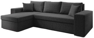 Luxusbetten24 Schlafsofa Designer Sofa Denver, mit Stauraum und Schlaffunktion