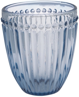 Greengate Wasserglas Alice Blue Glas