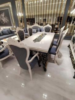 JVmoebel Esszimmerstuhl Hochwertiger Designer Stühle Esszimmer Stuhl Elegantem Neu Lehnstuhl, Made in Europa