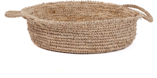 Der Raffia Korb - Natur - L - Natürlich - 43x43x21cm