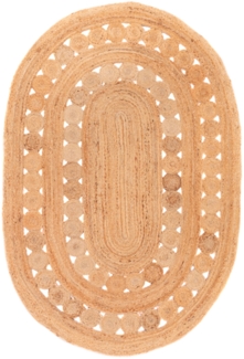 Morgenland Sisalteppich - Darcia - oval - 160x90 - Natur