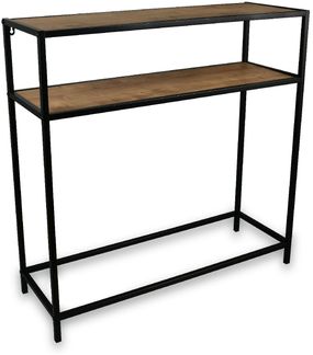Konsolentisch DROP FABIJOLA BHT 80x80x27 cm schwarz
