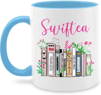 Shirtracer Tasse Swiftea Fan Merch, Geschenkidee für Fans, Taylor Fan Geschenk, Keramik, Statement