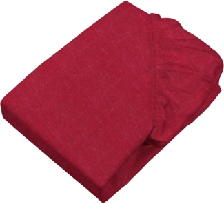 SETEX Bettlaken Feinbiber Melange Spannbetttuch, Feinbiber, Gummizug: rundum, (1 Stück), Melange-Effekt: Tiefe, Lebendigkeit, interessante Optik für das Auge