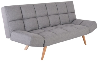 Raburg Schlafsofa 2-Sitzer, klappbare Gästebett-Funktion, Stoff, Yara, bequeme Liegefläche: 180 cm breit x 110 cm tief