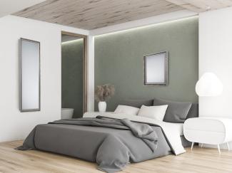 Barock Ganzköperspiegel & Wandspiegel mit Holzrahmen Silber 50x150cm/55x70cm