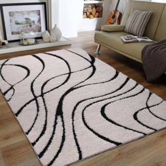 Sanat Hochflor-Teppich Luxus 3503, rechteckig, Höhe: 30 mm, robuster Langflor, weich, Wohnzimmer, Schlafzimmer