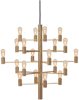 Herstal Manola Kronleuchter 20-flammig messing E14
