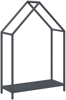 vidaXL Brennholzregal Anthrazit 60x25x90 cm Kaltgewalzter Stahl 864309