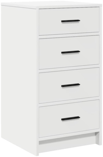 vidaXL Sideboard mit Schubladen Weiß 40 x 41 x 75 cm Holzwerkstoff 865055