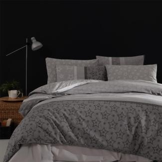 Traumschlaf Bettwäsche Pallas grey|155x220 cm + 80x80 cm