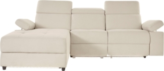 Places of Style Ecksofa Kilado, L-Form, mit Relaxfunktion, verstellbarer Armlehne, Kopfteilverstellung
