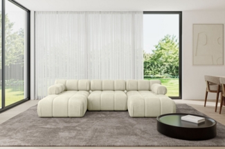 ALTDECOR Wohnlandschaft Tesso-U1, Corner Sofa U-Form Vielseitige Sofa Wohnlandschaft Wohnzimmer, Sofa Praktische Bequeme Funktionsecke Couch L-Form Eckcouch