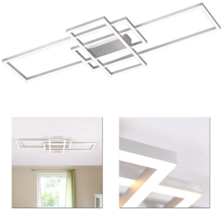 Home4Living LED Deckenleuchte Deckenlampe Wohnzimmerlampe Wofi 11352 Zenit 4flg. modern, inkl. Leuchtmittel, LED Platine