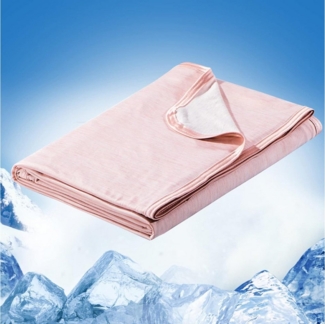 Elegear Sommerbettdecke Kühldecke Selbstkühlend doppelseitig, Sommerdecke 150×200/200×220, Q-Max>0,5, doppelseitige kühlende Decke, Sofadecke für Sommer Winter