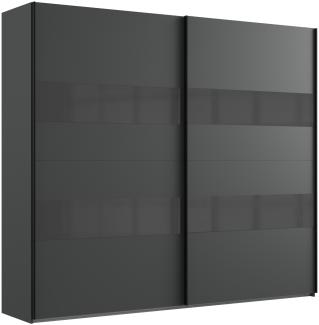 Kleiderschrank >Altona2< (B/H/T: 270x236x65 cm) in Graphit - 270x236x65 (BxHxT)