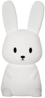 LED Nachtlicht ,Functional Bunny', Batterie, Timer, warmweiß und bunt, 20cm