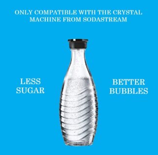 Sodastream Glaskaraffe 0,6 Ltr, für Penguin- und Crystal-Sprudler