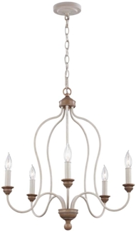 Kronleuchter, Hängelampe, Stahl, D 56,8 cm