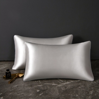 BYSURE Kissenbezug, (2 Stück), Seidenkissenbezug 2er-Set