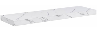 vidaXL Wandregal Weiß Marmor 90 x 23,5 x 4 cm Holzwerkstoff 42019974