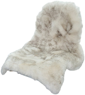 OKWISH Fellteppich Hochflor Teppich Wohnzimmerteppich Schlafzimmerteppich, fellförmig, Höhe: 60 mm, Teppiche für Bettvorleger 60*100 CM Shaggy