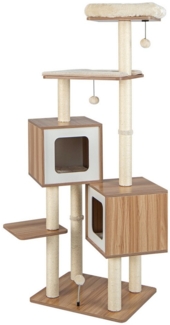 COSTWAY Kratzbaum 163 cm Katzenbaum, mit Sisal & Kissen