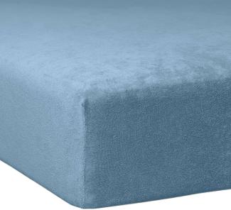 Traumschlaf Flausch Biber Boxspring Matratzen Spannbettlaken, Korn, 180x200 cm