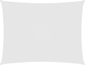 vidaXL Sonnensegel Oxford-Gewebe Rechteckig 5x7 m Weiß 135275