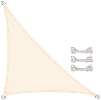CelinaSun Sonnensegel Premium Tarp UV-Schutz PES UPF 50+ Quadrat 2x2 m cremeweiß, (1-tlg)