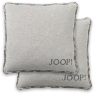 JOOP! Kissenhülle Unisex Kissenhülle 2er Pack Baumwollmischung, (2 Stück)