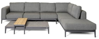 Best Lounge Set Athene 586531 +Tisch anthrazit/Teak
