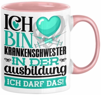 Trendation Tasse Krankenschwester Ausbildung Start Geschenk Tasse Ich Bin Krankenschwes