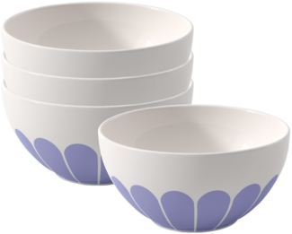 Villeroy & Boch Fleur Bleu Müslischale ø 14,1 cm 4er Set - DS