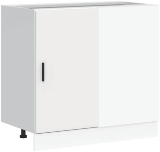 vidaXL Küchenunterschrank Lyon Weiß Holzwerkstoff 854289