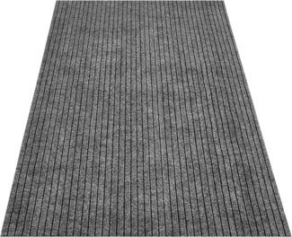 Andiamo Läufer Marlo, Made in Belgium, rechteckig, Höhe: 7 mm, Schmutzfangläufer, gestreift, robust, In- und Outdoor geeignet