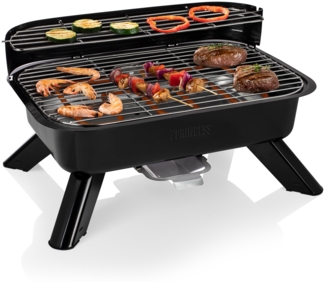 Princess Elektrogrill, Metall, Schwarz, 44 x 28,5 cm, 2000 W