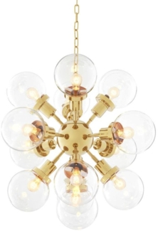 Casa Padrino Luxus Kronleuchter Gold 73 x H. 60 cm - Hotel Restaurant Möbel