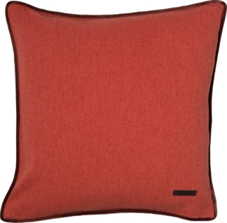 Esprit Dekokissen Harp, mit Keder und Applikation, Kissenhülle ohne Füllung, 1 Stück